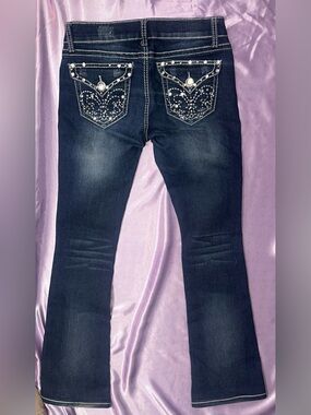 Mcbling bootcut Bongo Vintage Y2K jeans size 5 31” Mallcore Bratzcore